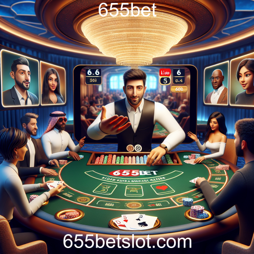 Viva a Experiência dos Jogos 'Ao Vivo' na 655bet